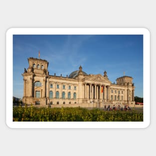 Reichstag building, Berlin, Germany, Europe Sticker